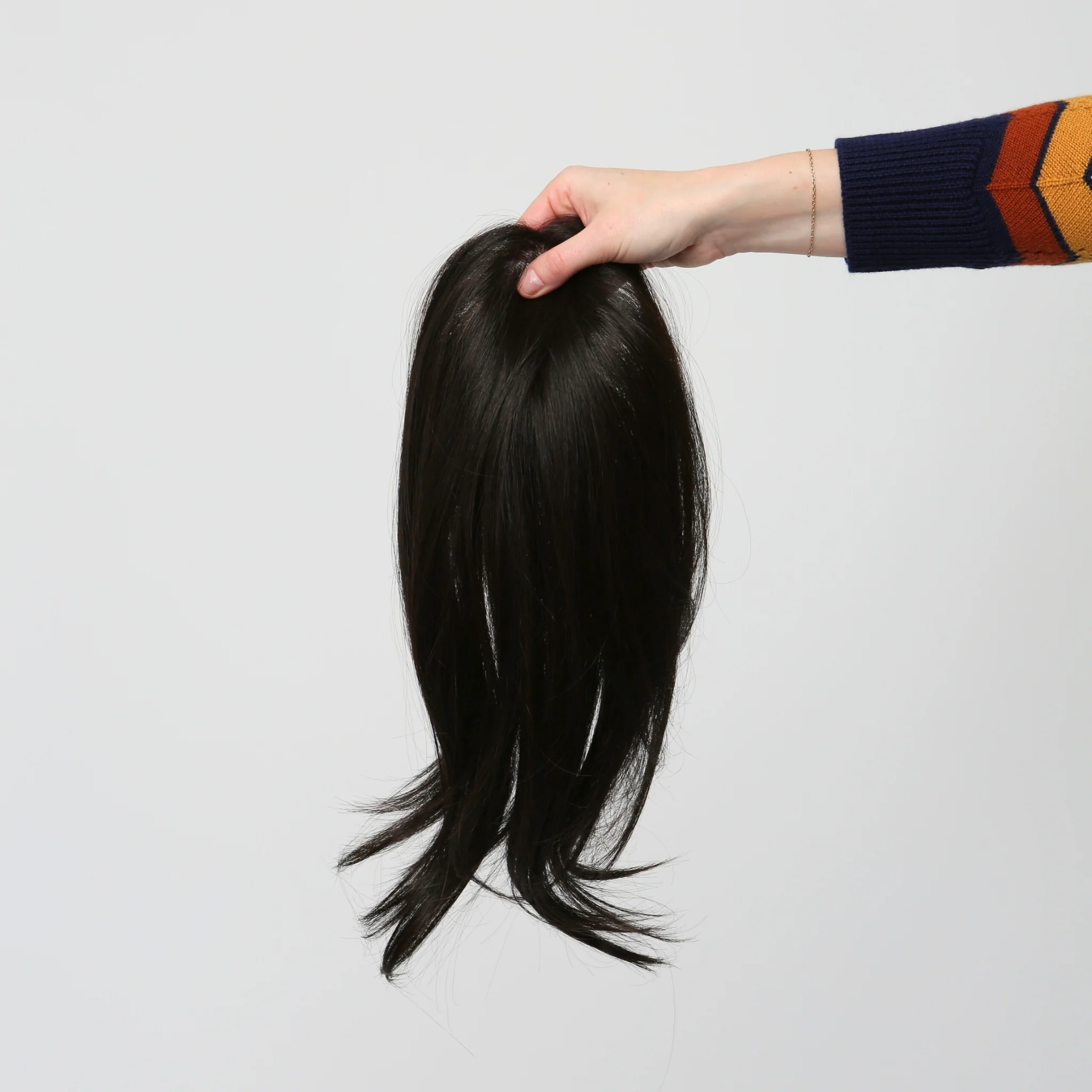 Clio 12 S | Remy Human Hair Topper (Hand-Tied) - Image 7
