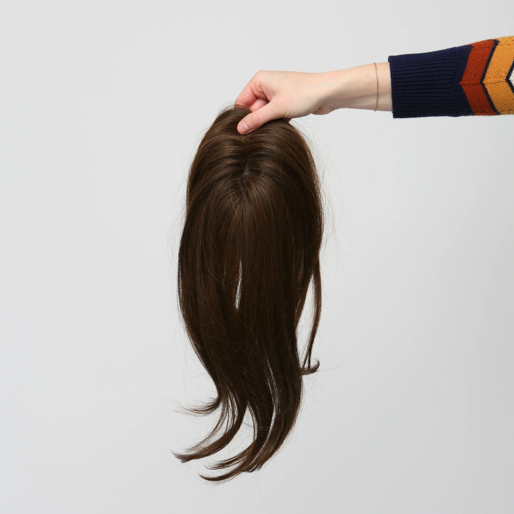 Clio 12 S | Remy Human Hair Topper (Hand-Tied) - Image 8