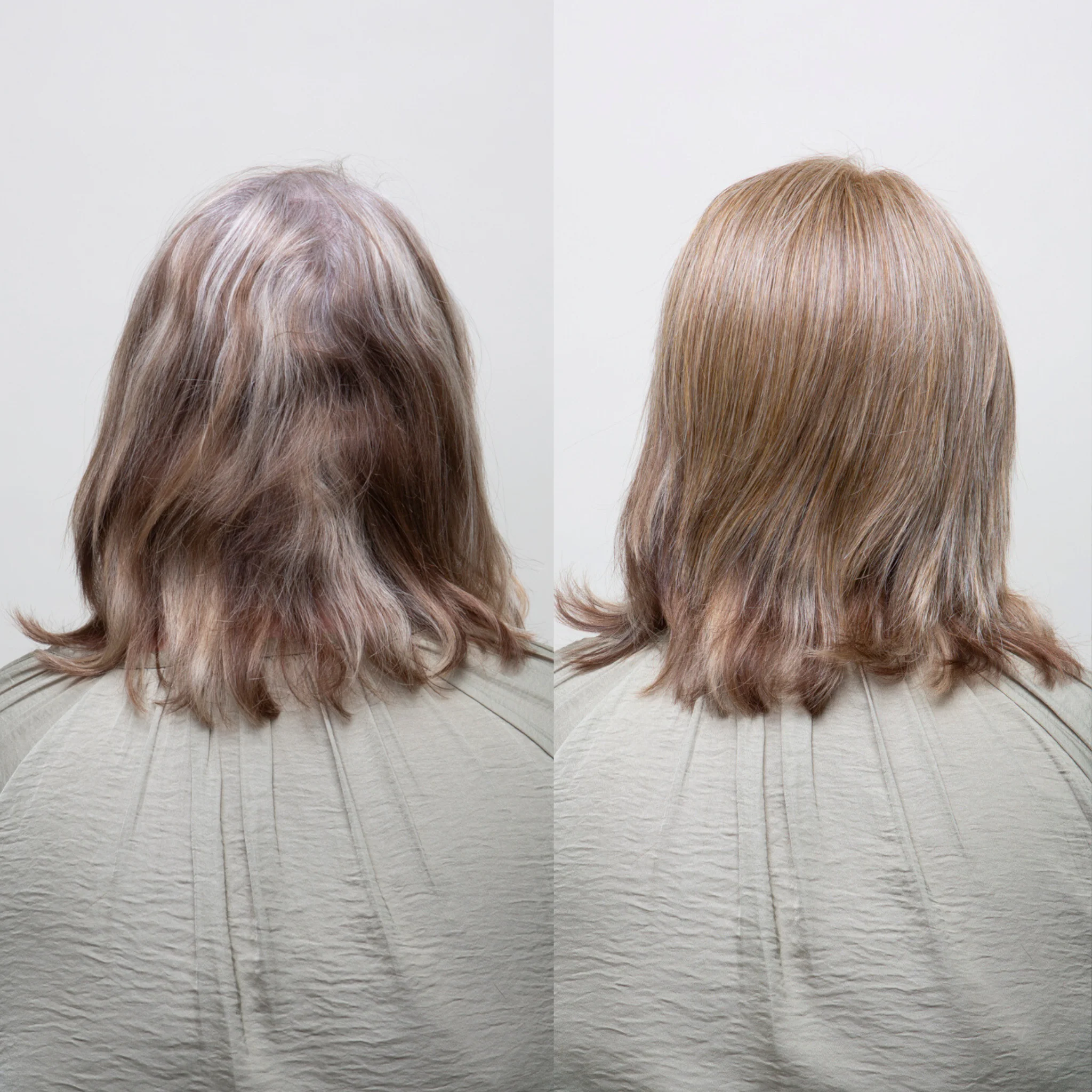 Clio 8 L | Hand-Tied Synthetic Hair Topper (Heat-Friendly) - Image 3