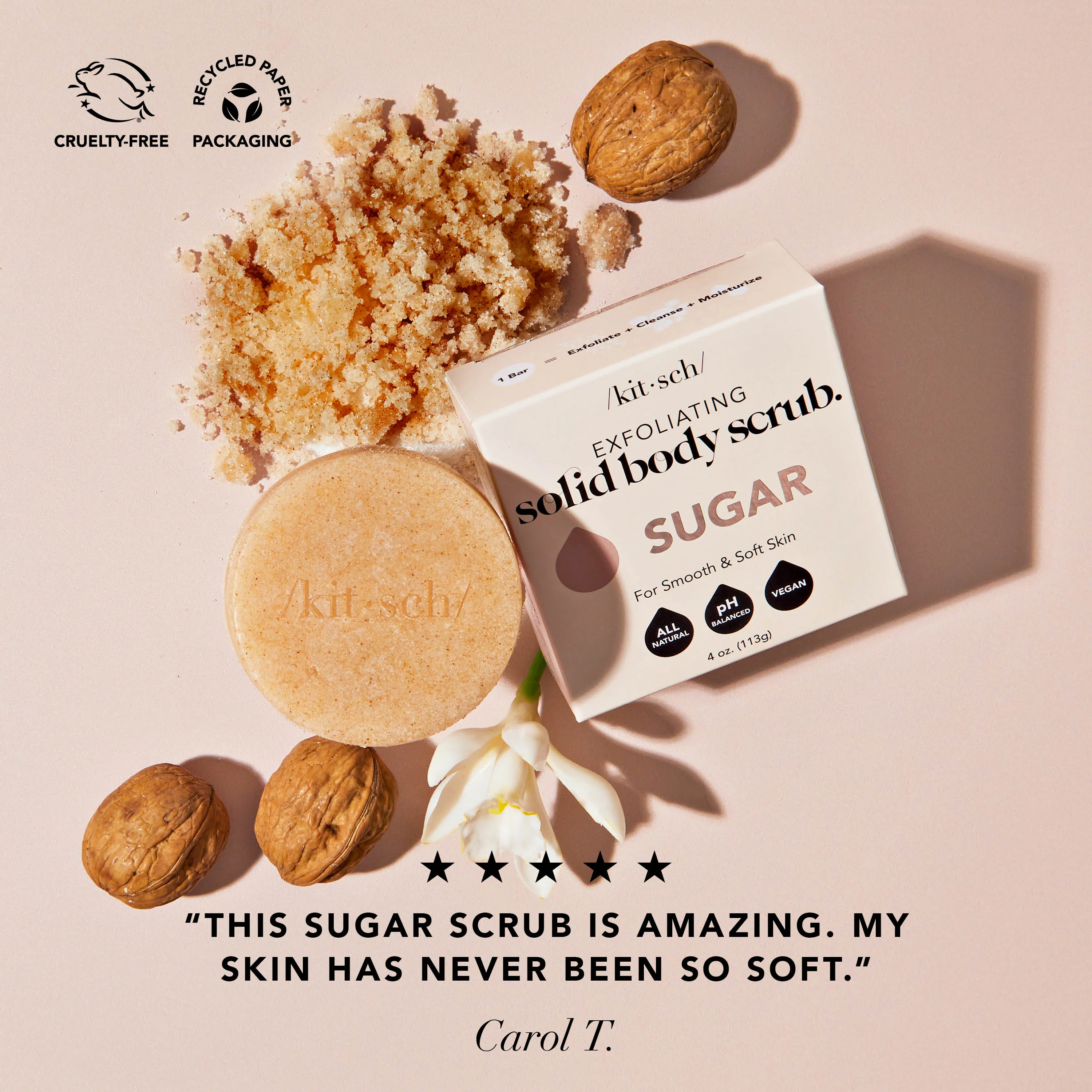Exfoliating Sugar Body Scrub - Image 4