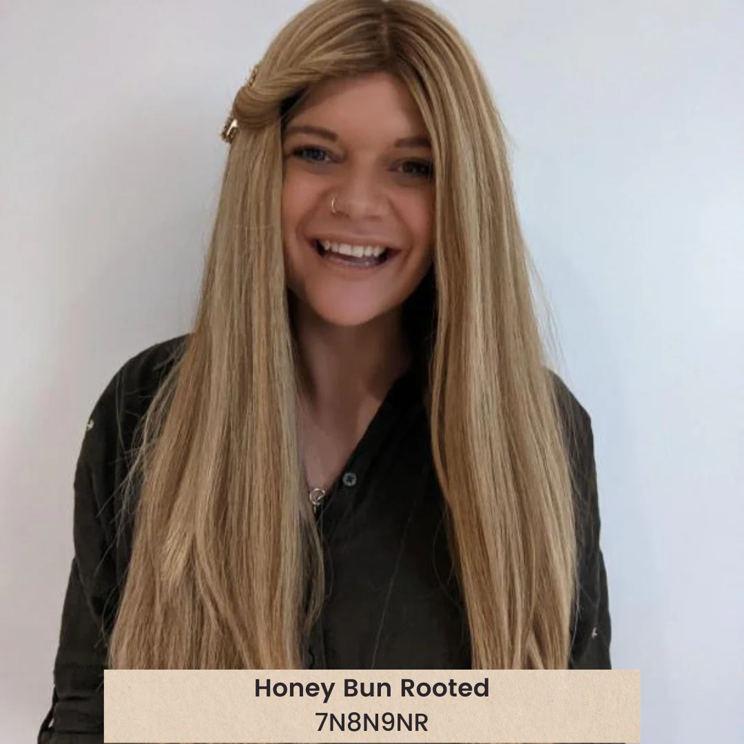 Hera 23" | Remy Human Hair Lace Front Wig (Hand-Tied) - Image 14