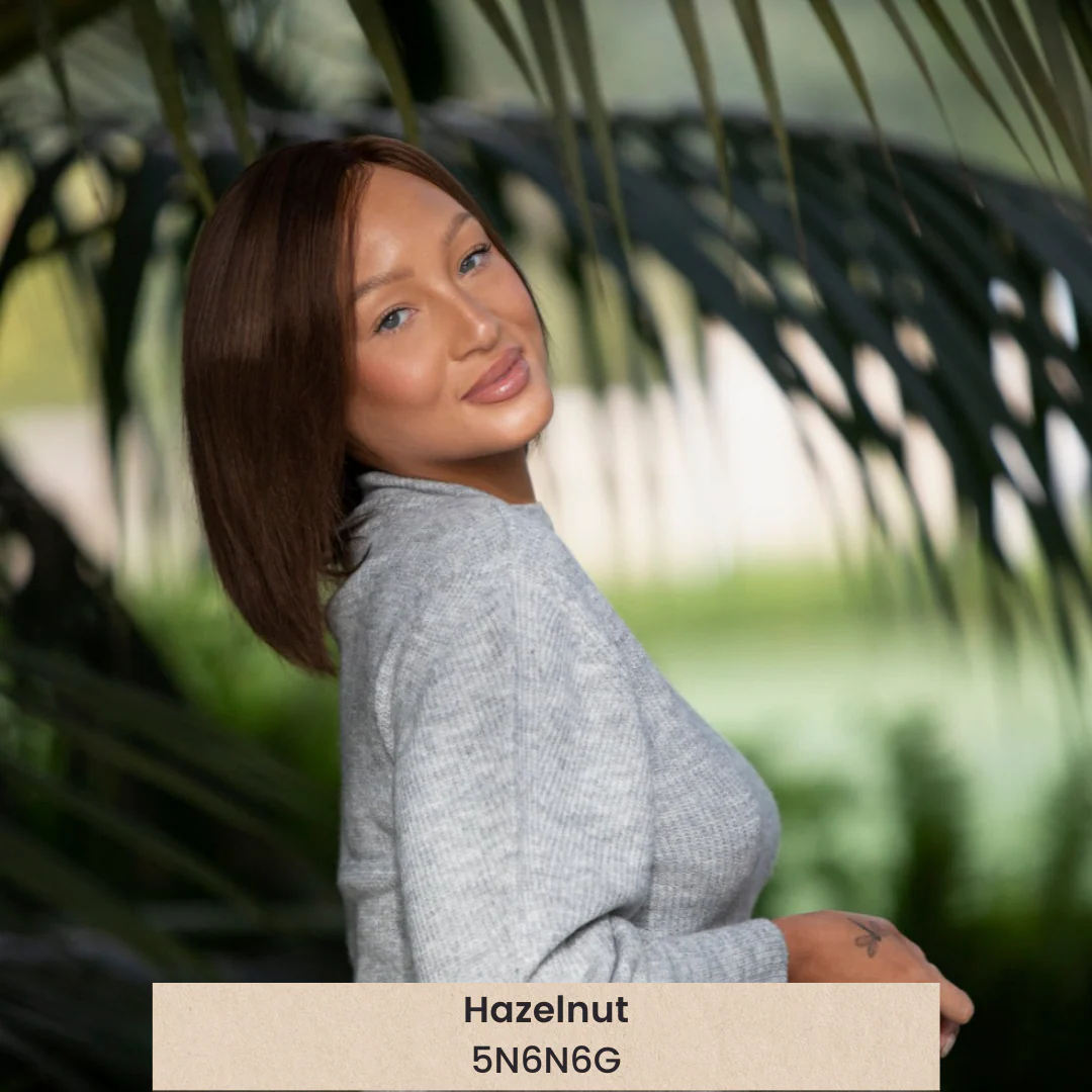 Hera 8" | Remy Human Hair Lace Front Wig (Hand-Tied) - Image 12