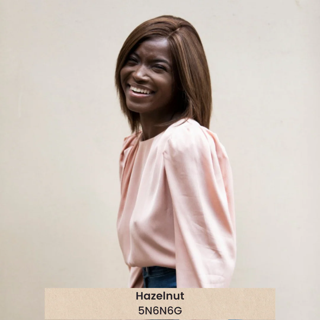 Hera 8" | Remy Human Hair Lace Front Wig (Hand-Tied) - Image 4