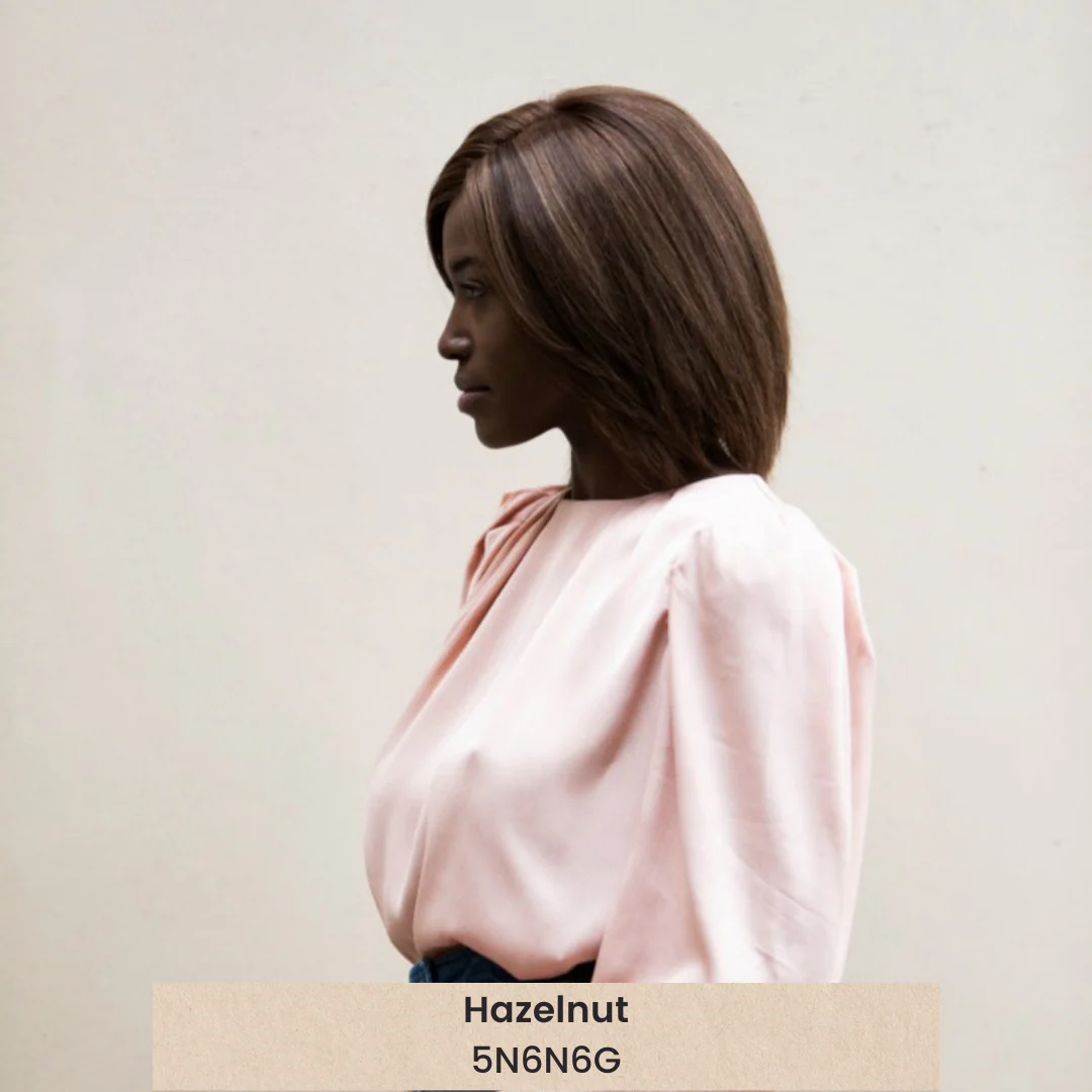 Hera 8" | Remy Human Hair Lace Front Wig (Hand-Tied) - Image 5