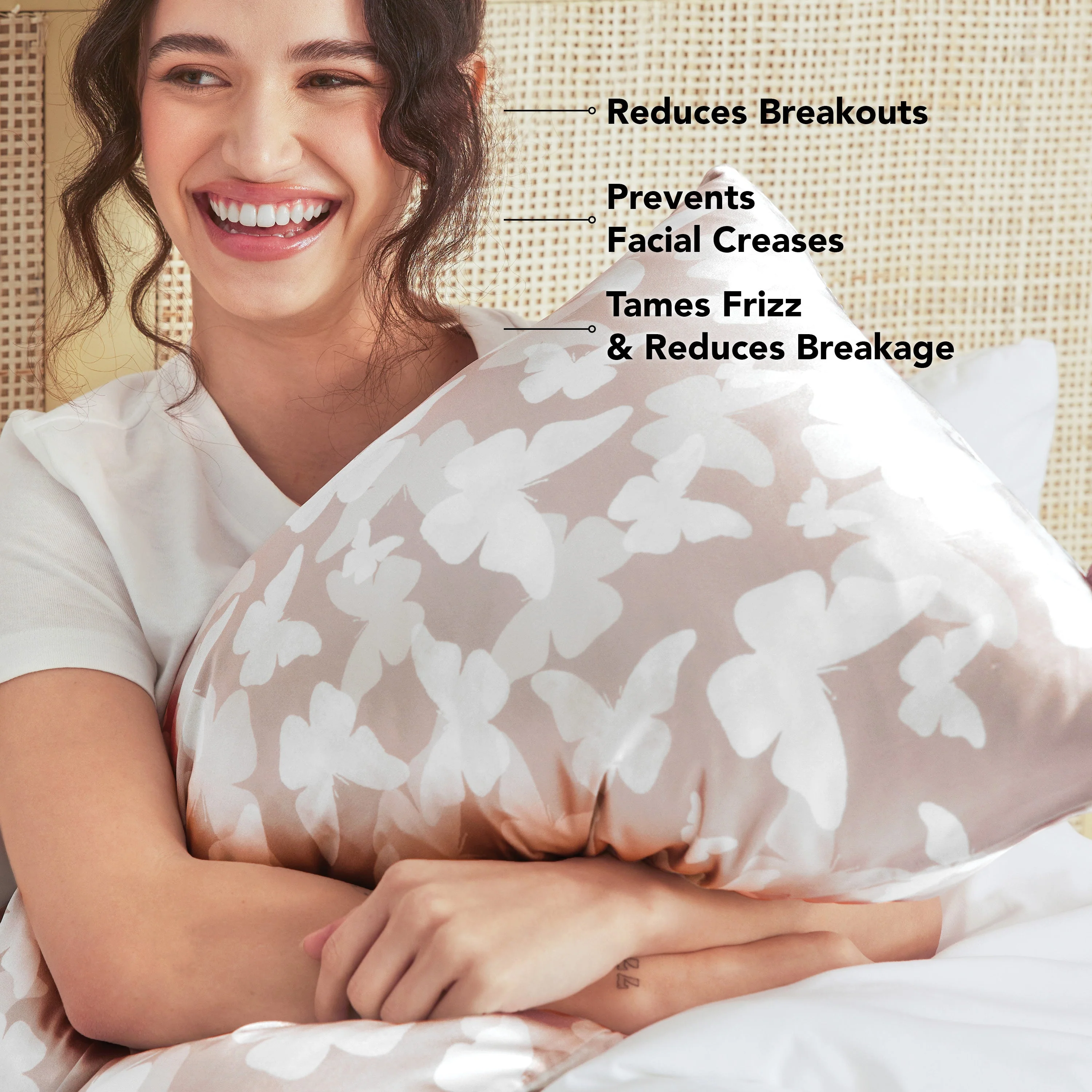 Satin Pillowcase - Butterfly - Image 2