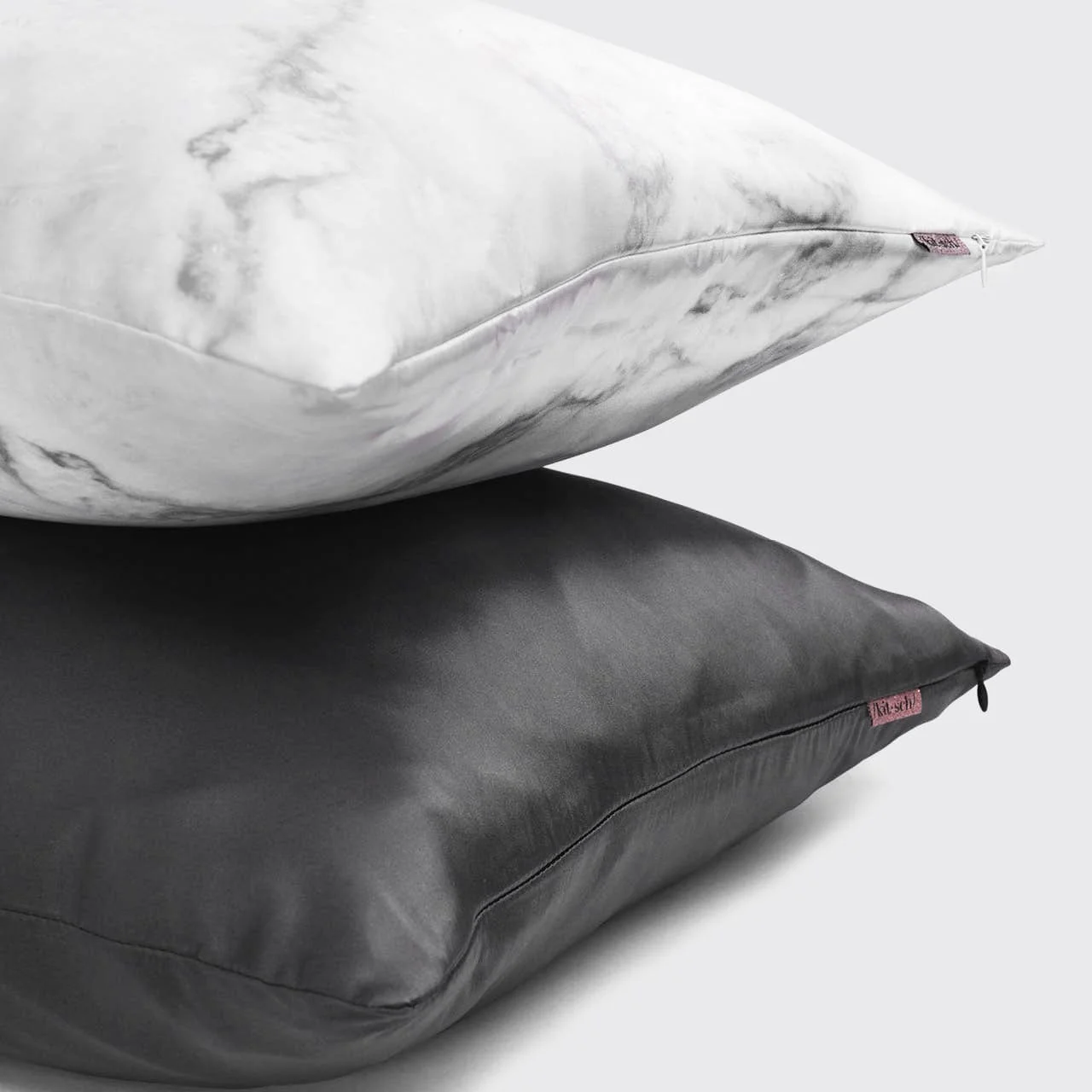 Satin Pillowcase - Charcoal Grey - Image 4