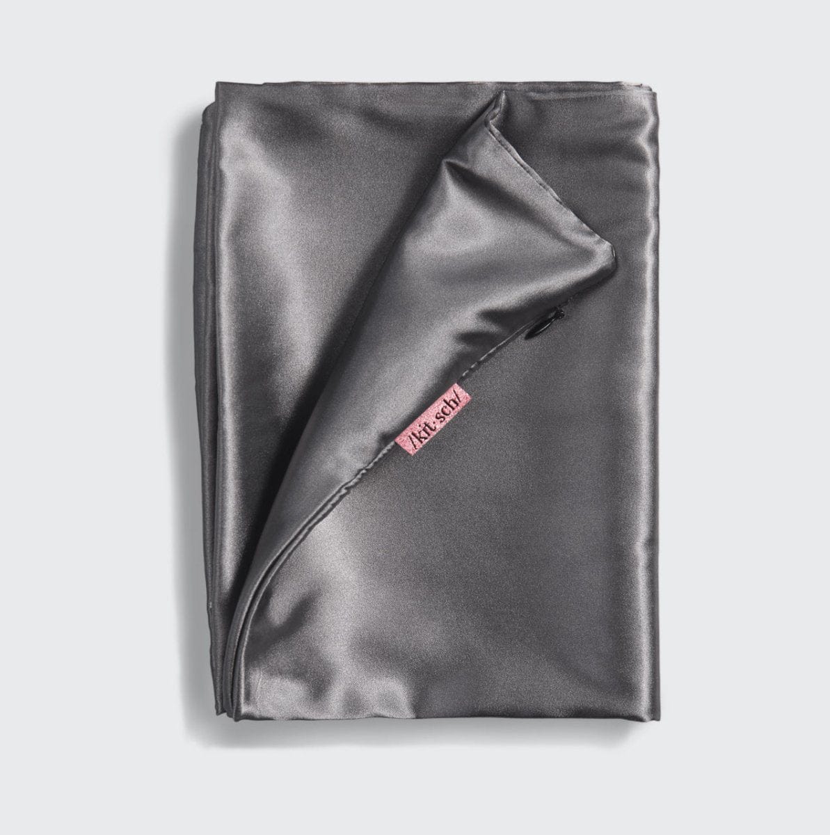 Satin Pillowcase - Charcoal Grey - Image 5
