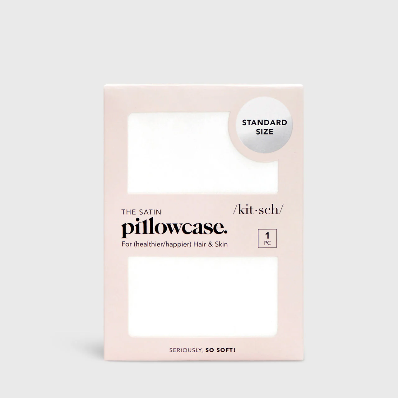 Satin Pillowcase in Ivory - Image 3