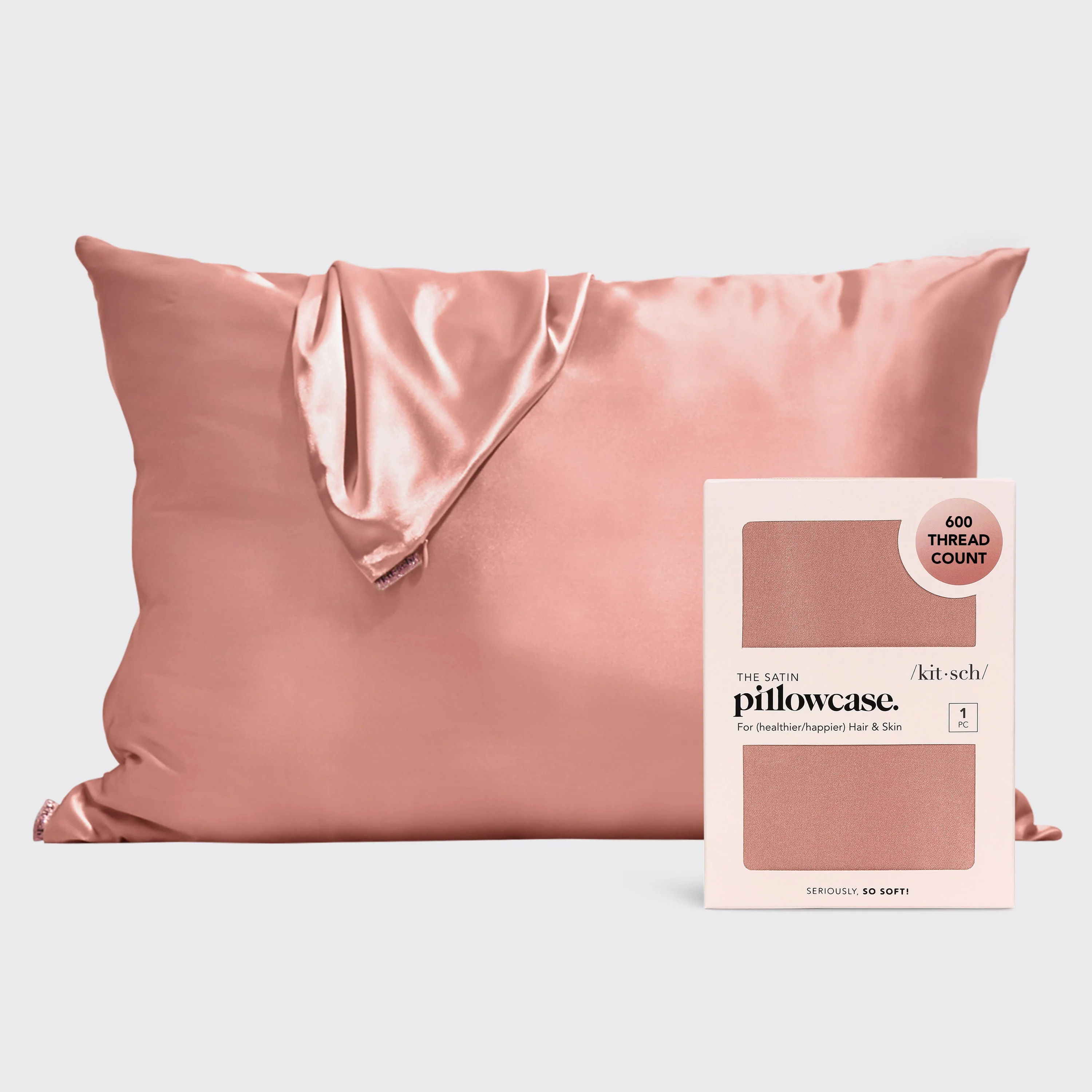 Satin Pillowcase - Terracotta - Image 5